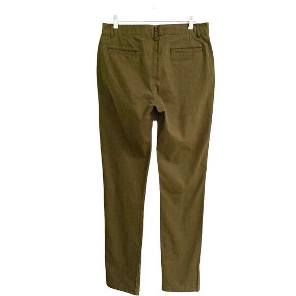 Taylor Stitch The Slim Organic Chino In Organic Olive Green Men’s 30 - Picture 2 of 7